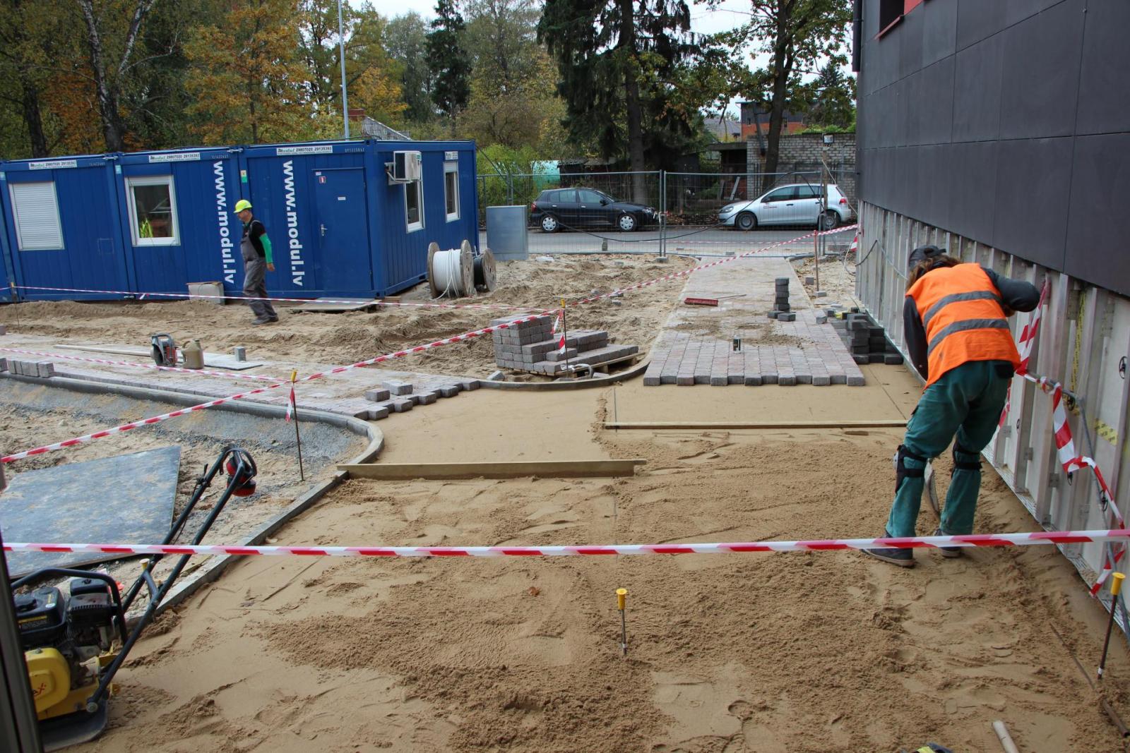 Nodrošinājuma valsts aģentūras uzraudzībā turpinās darbi Rīgā, Jaunpils ielas būvobjektā